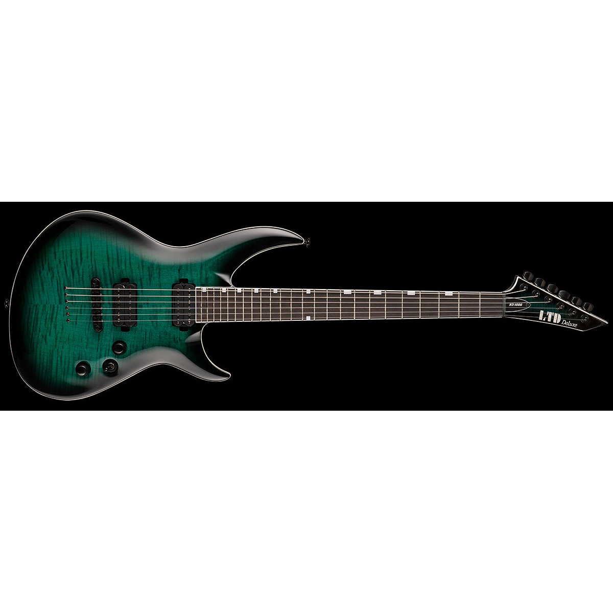 ESP LTD H3-1000 Black Turquoise Burst ESP LTD H3-1000 Black Turquoise Burst Электрогитары