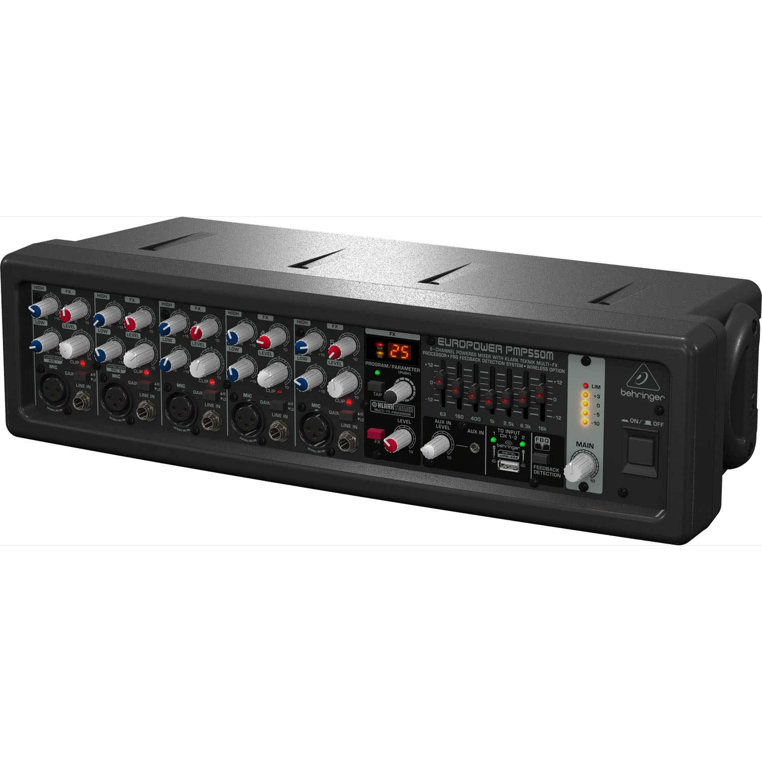 Behringer PMP550M Аналоговые микшерные пульты с усилителем