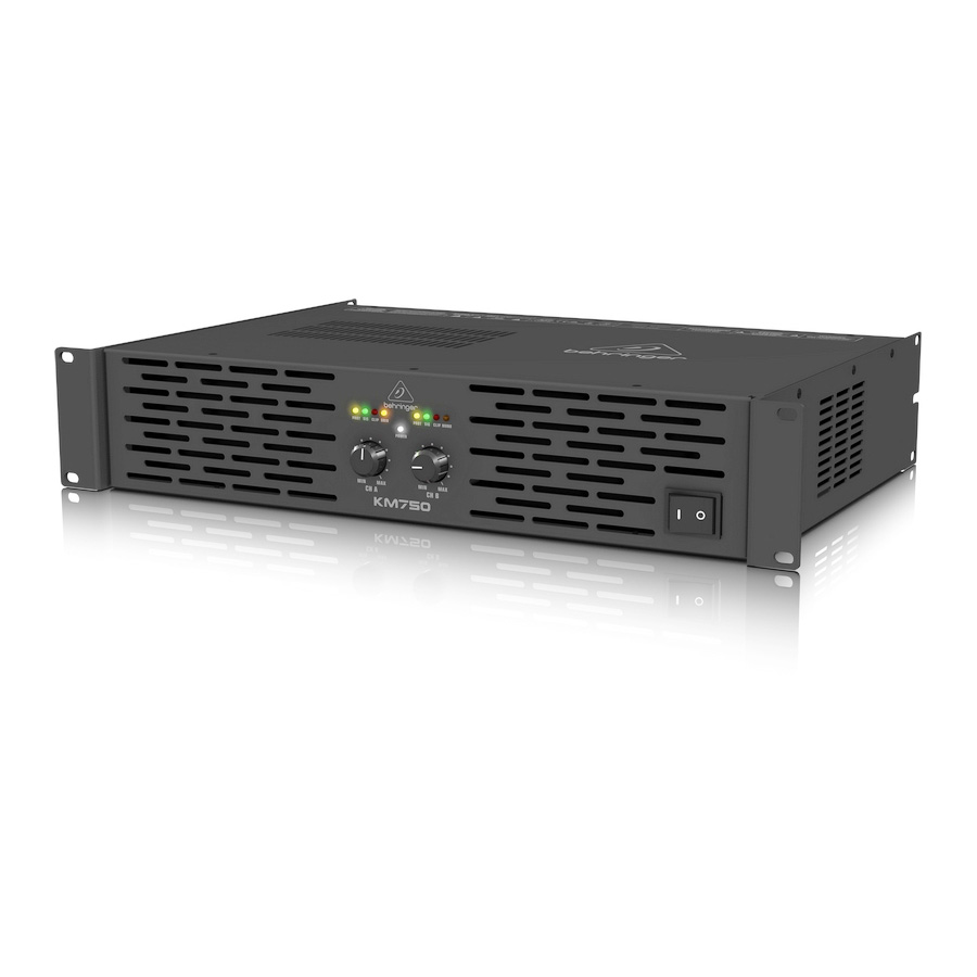 Behringer KM750 Инсталляционные усилители мощности