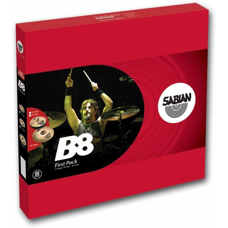 Sabian 45001 B8 First pack Сrash тарелки