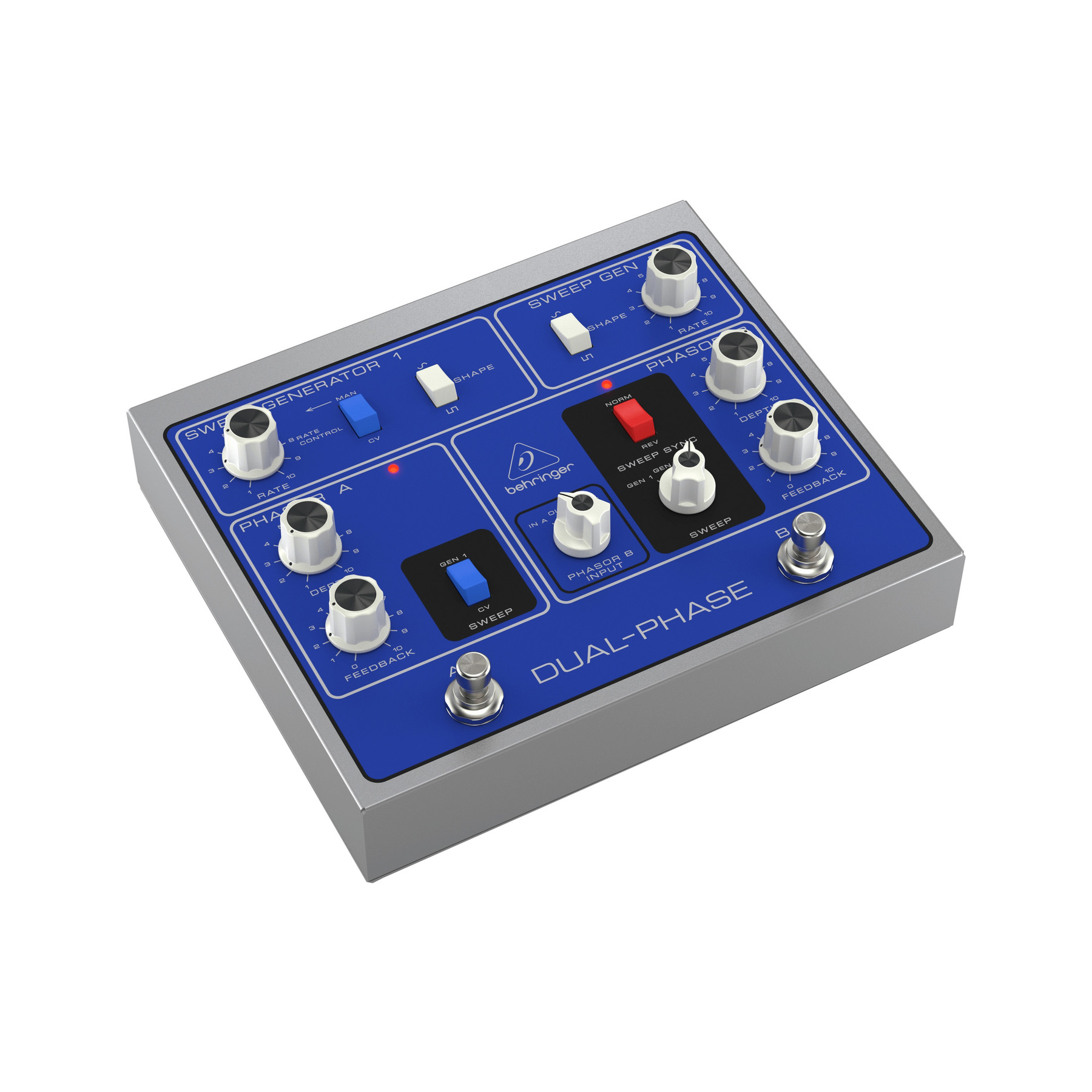 Behringer DUAL-PHASE Behringer DUAL-PHASE Педали эффектов для гитар
