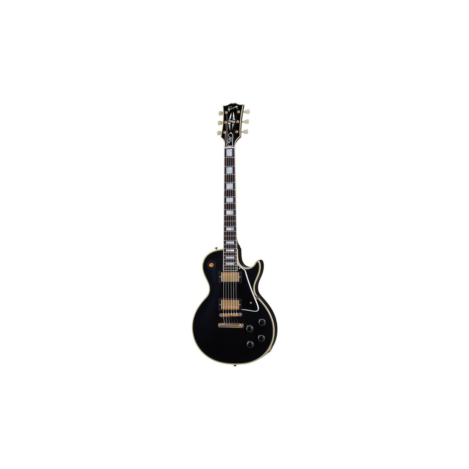 Gibson Custom Shop 1957 Les Paul Custom Reissue 2-Pickup Ultra Light Aged Ebony Электрогитары