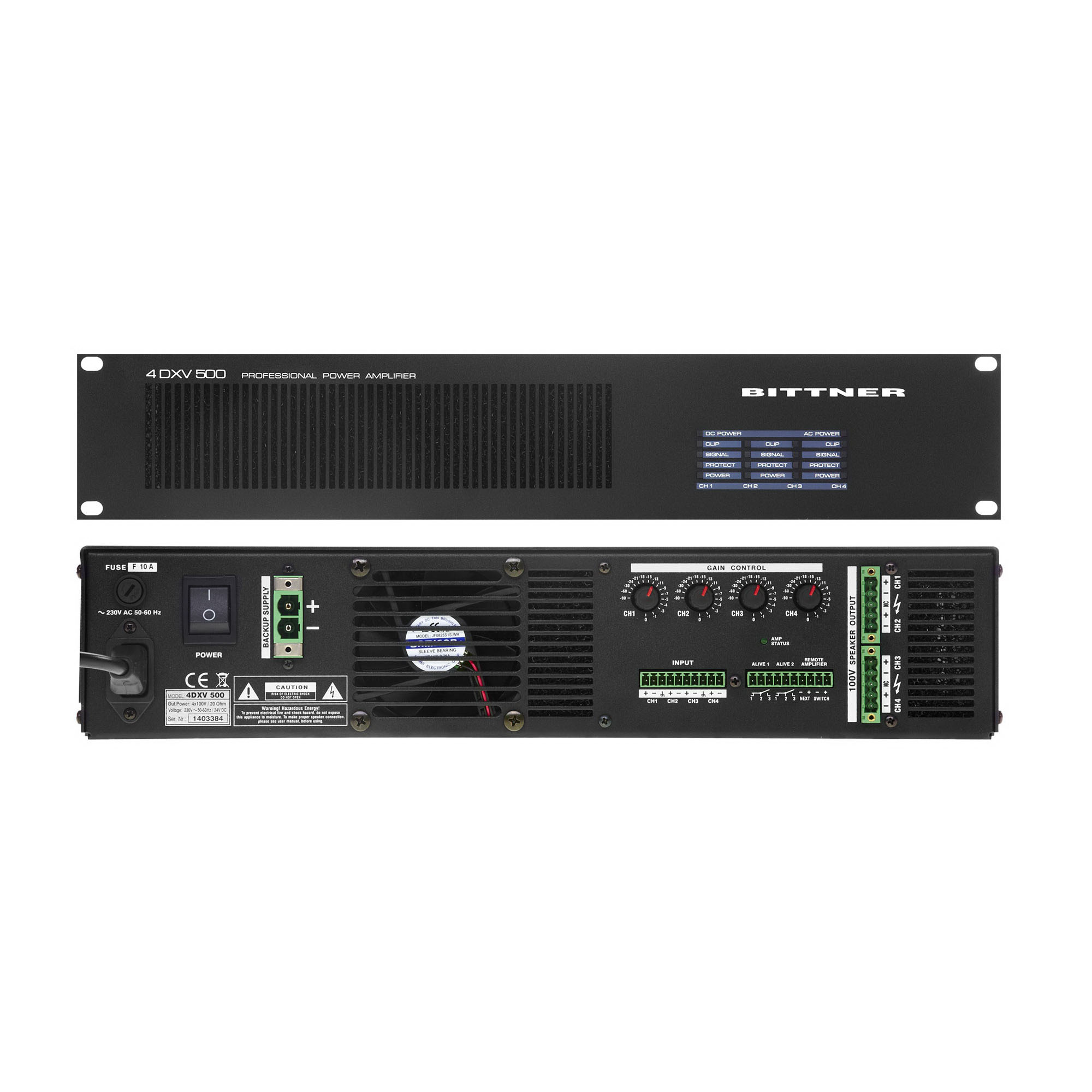 Bittner Audio 4DXV 250 Усилители мощности