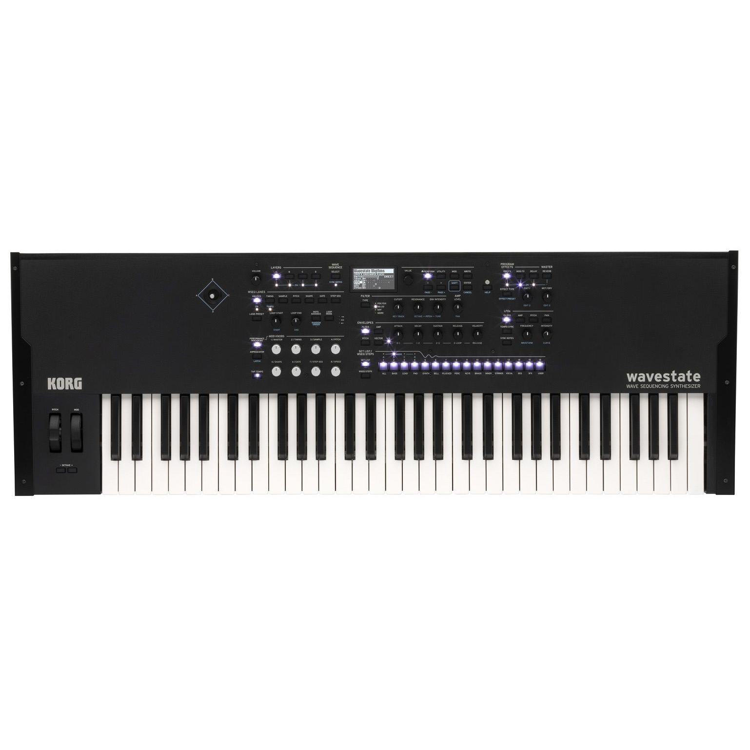 Korg WAVESTATE SE Korg WAVESTATE SE Клавишные аналоговые синтезаторы