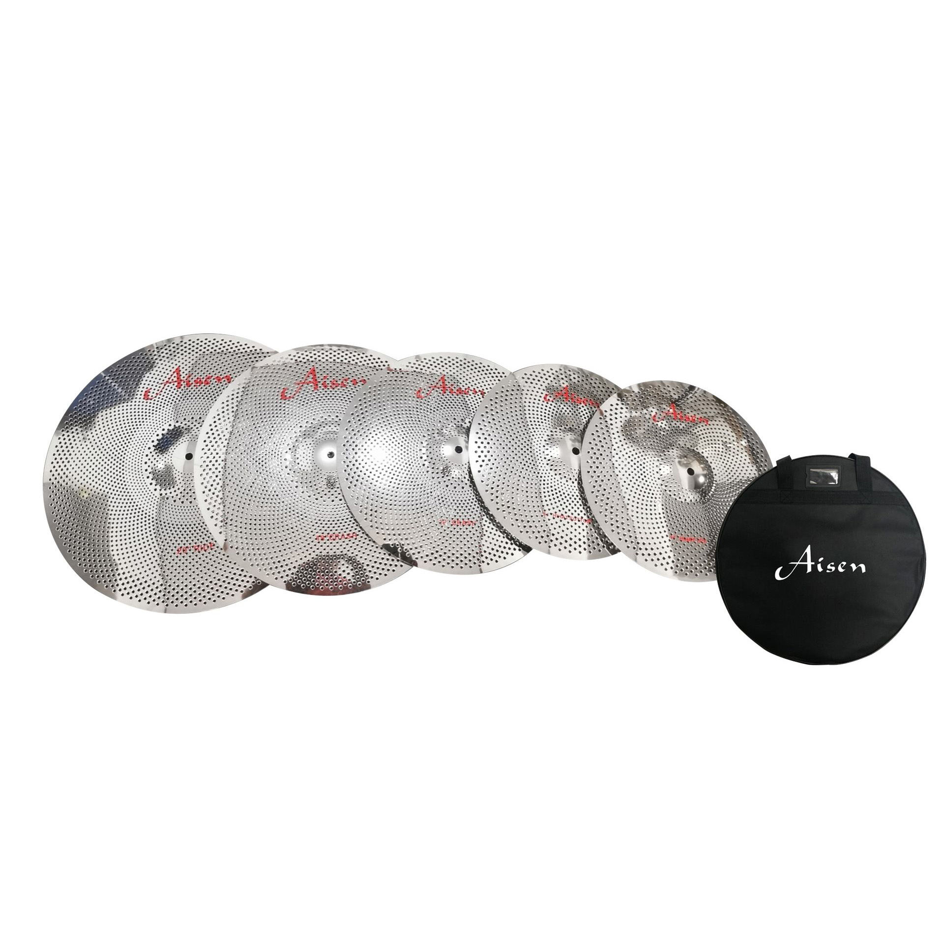 Aisen LOW VOLUME SILVER CYMBAL PACK Aisen LOW VOLUME SILVER CYMBAL PACK Наборы тарелок