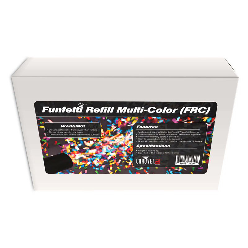 Chauvet-DJ Funfetti Refill - Color Дым, снег, туман, мыльные пузыри