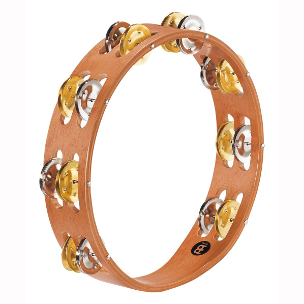 Meinl Ta2m-snt Recording-combo Wood Tambourine, Dual-alloy Jingles Другая самозвучащая перкуссия