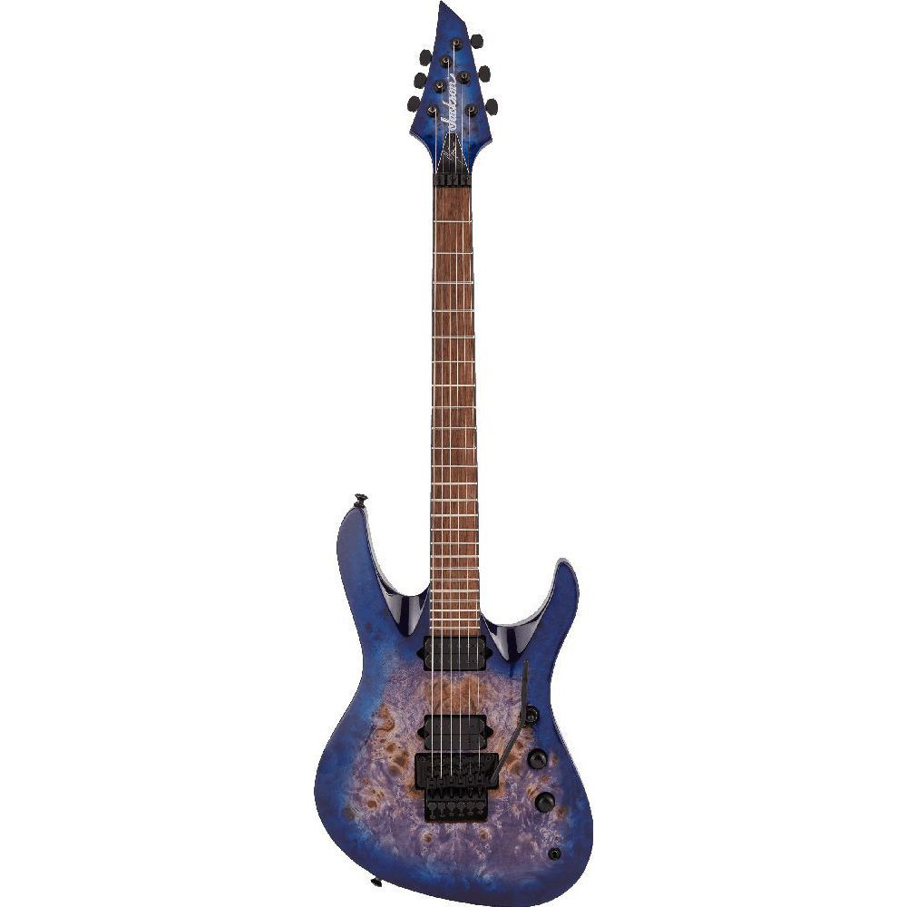 Jackson Pro Chris Broderick Soloist FR6P Transparent Blue Электрогитары