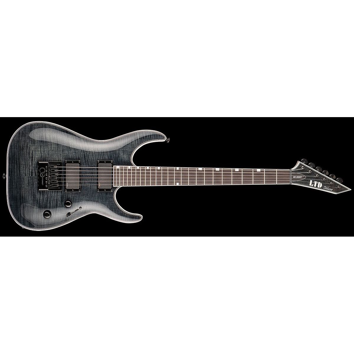ESP LTD MH-1000 Evertune SEE THRU Black ESP LTD MH-1000 Evertune SEE THRU Black Электрогитары