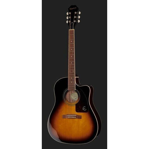 Epiphone J-45EC Studio Solid Top Fishman Presys-II VS Vintage Sunburst Гитары акустические