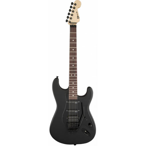 Charvel® USA Select So-Cal HSS FR, Rosewood Fingerboard, Pitch Black Электрогитары