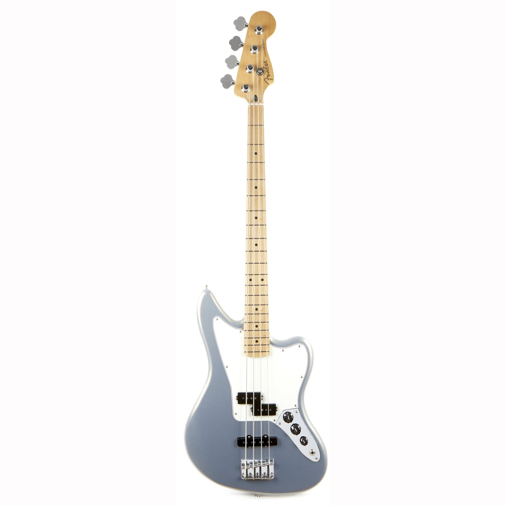 Fender Player Jaguar® Bass, Maple Fingerboard, Silver Fender Player Jaguar® Bass, Maple Fingerboard, Silver Бас-гитары