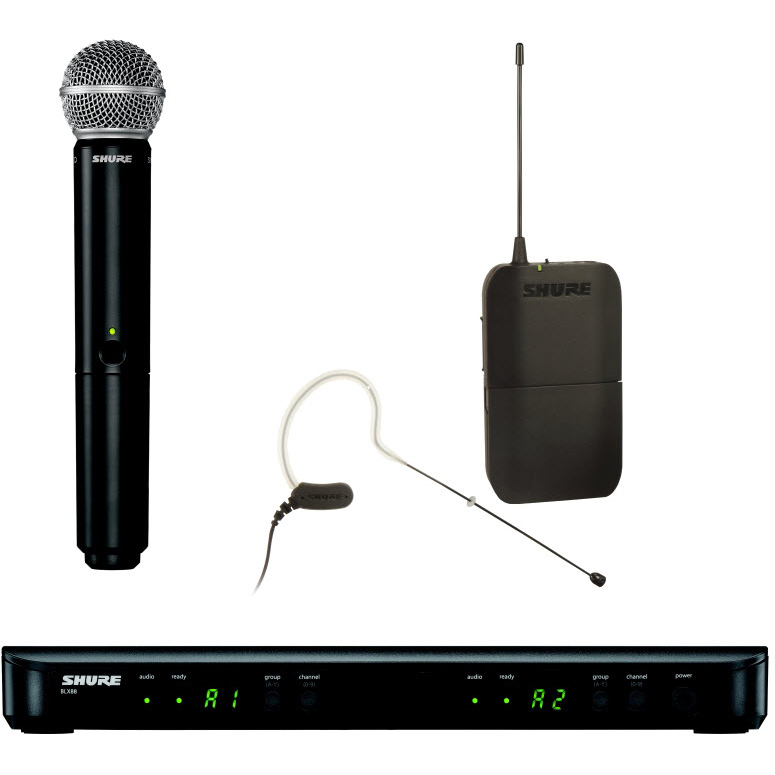 Shure BLX1288E/MX53 M17 Shure BLX1288E/MX53 M17 Вокальные радиосистемы