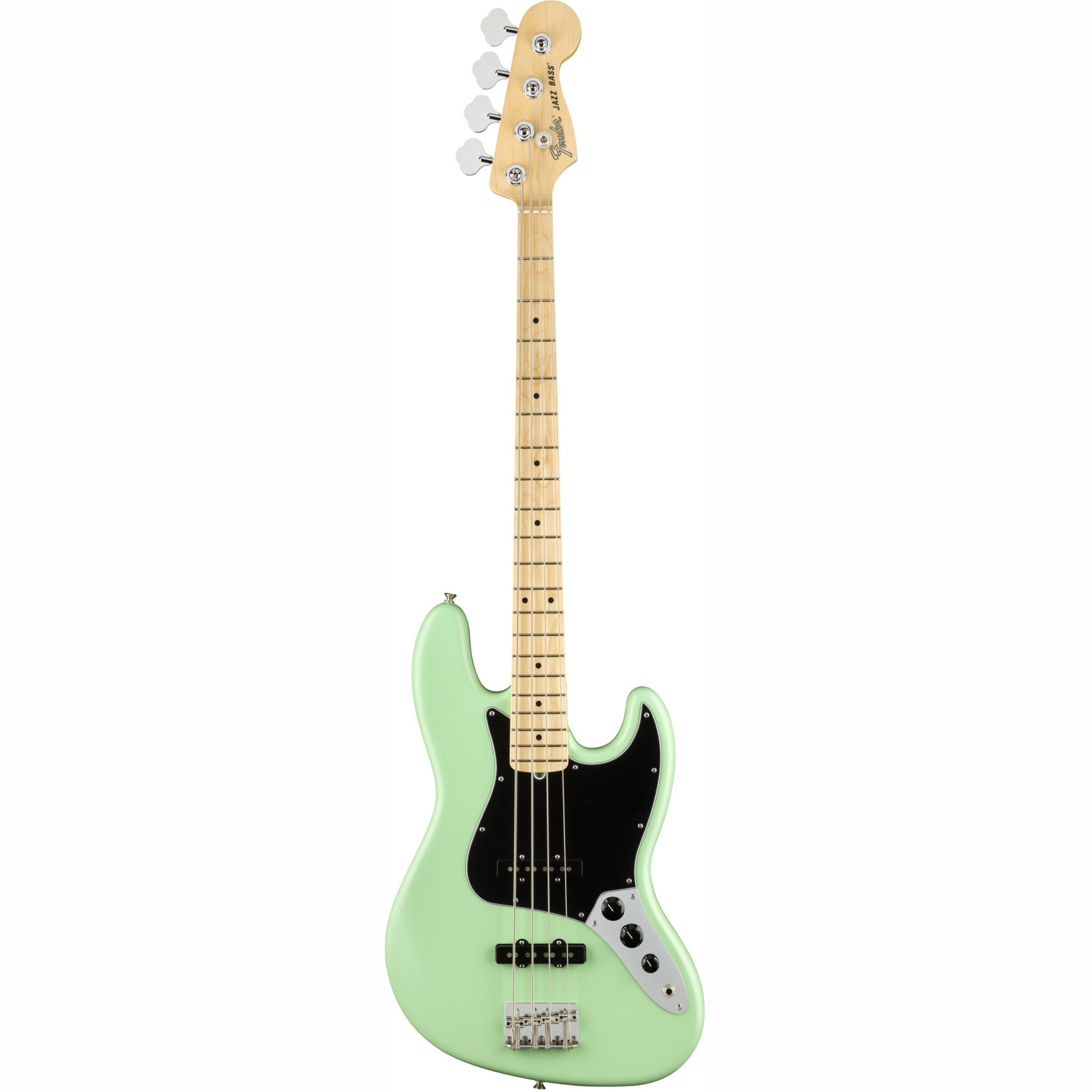 Fender American Performer Jazz Bass®, Maple Fingerboard, Satin Surf Green Fender American Performer Jazz Bass®, Maple Fingerboard, Satin Surf Green Бас-гитары