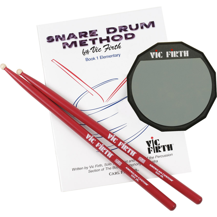 Vic Firth LPAD Launch Pad Kit (includes practice pad, SD1JR, method book) Ударные инструменты