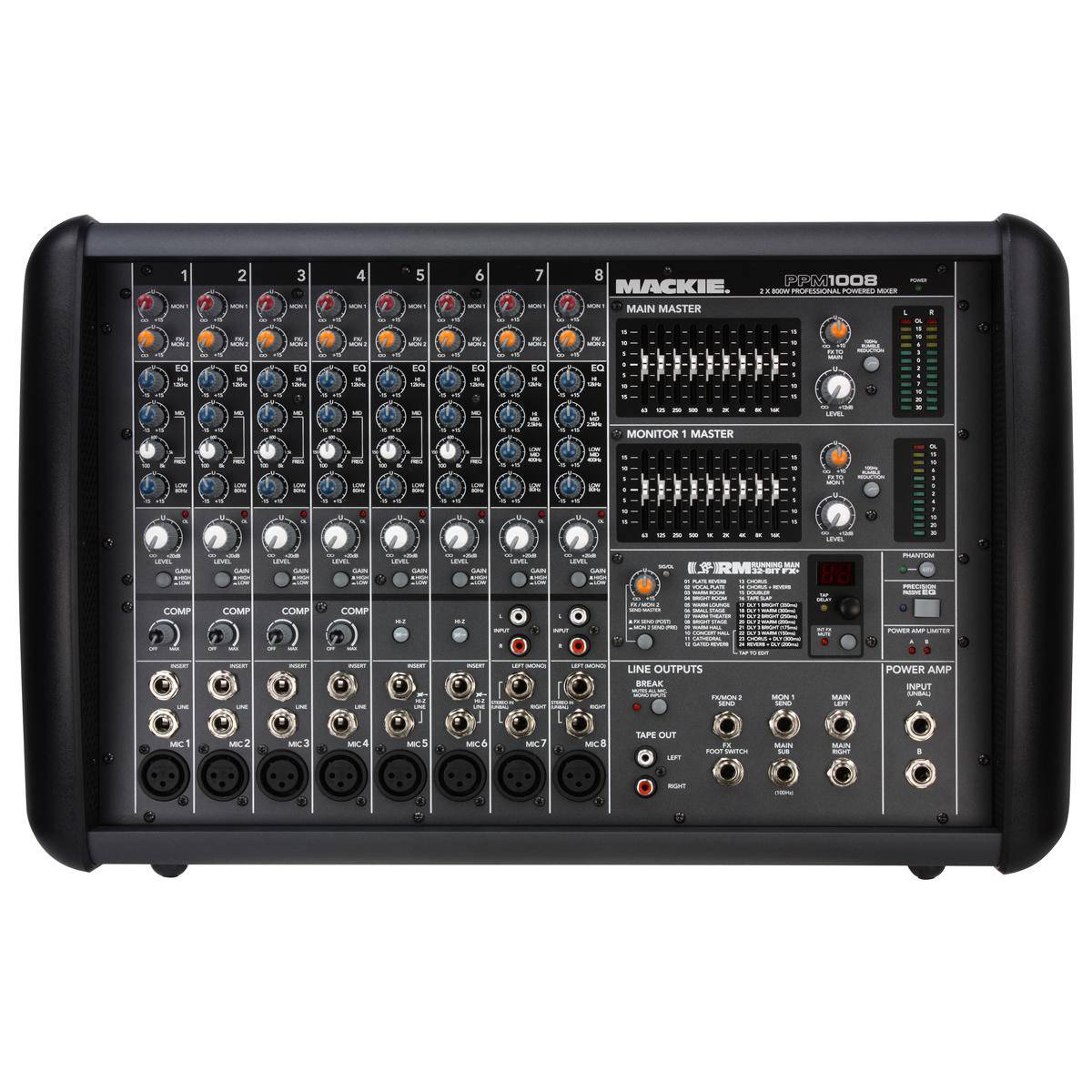 Mackie PPM1008 Аналоговые микшерные пульты с усилителем