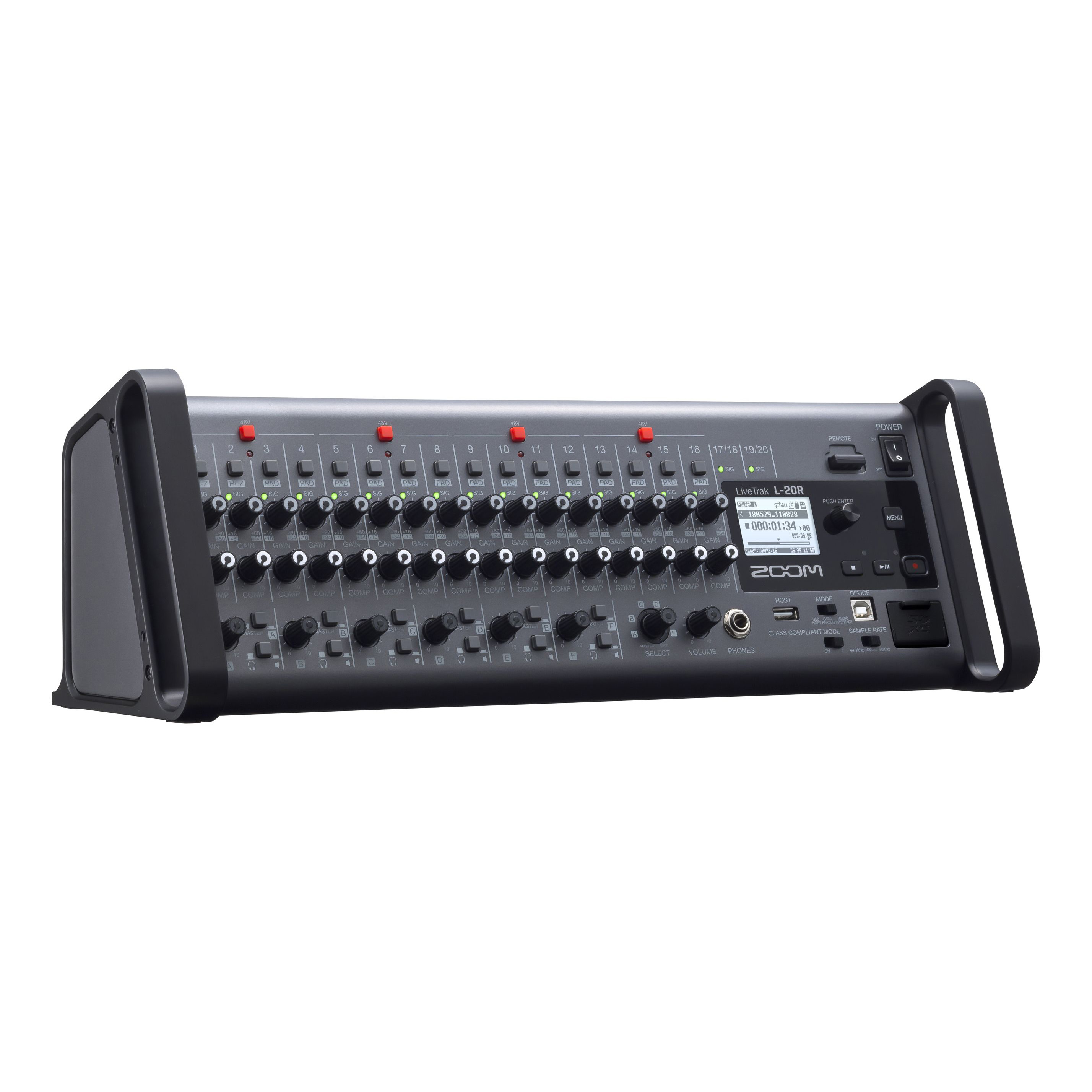 Zoom L-20R Zoom L-20R Цифровые микшерные пульты