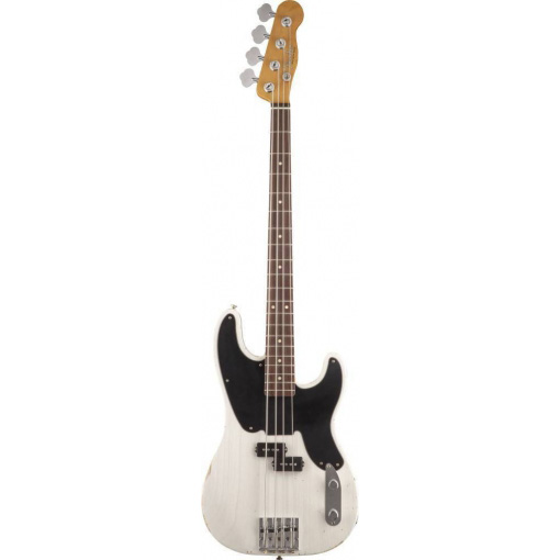 Fender Mike Dirnt Road Worn Precision Bass, Rosewood Fingerboard, White Blonde Fender Mike Dirnt Road Worn Precision Bass, Rosewood Fingerboard, White Blonde Бас-гитары