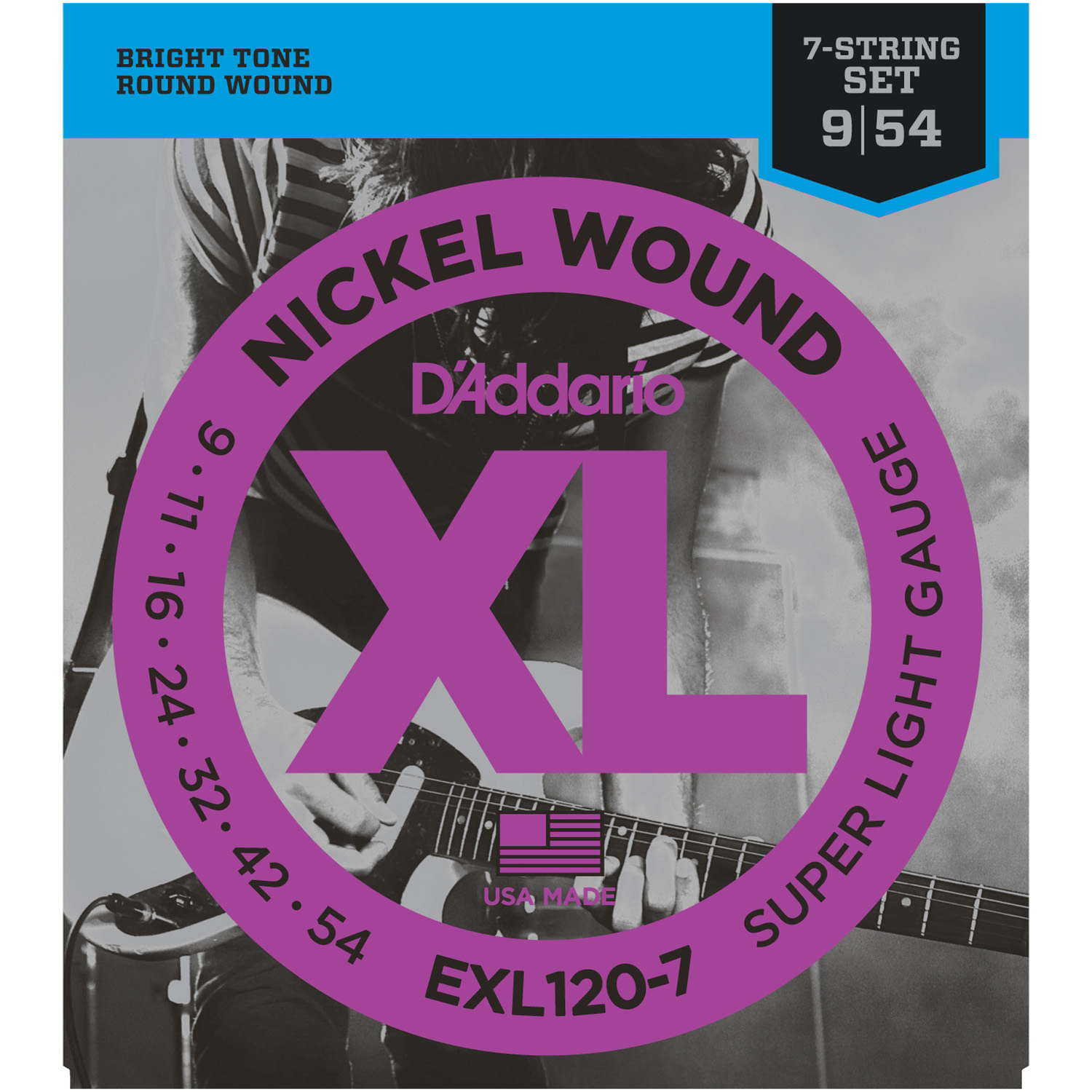 DAddario EXL120/7 Аксессуары для музыкальных инструментов