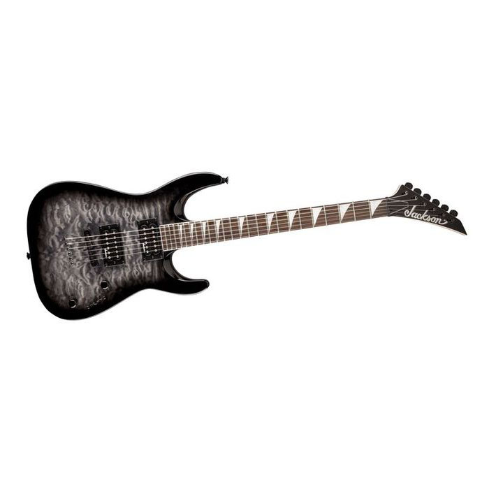 JACKSON JS32TQ Dinky Trans Black Электрогитары
