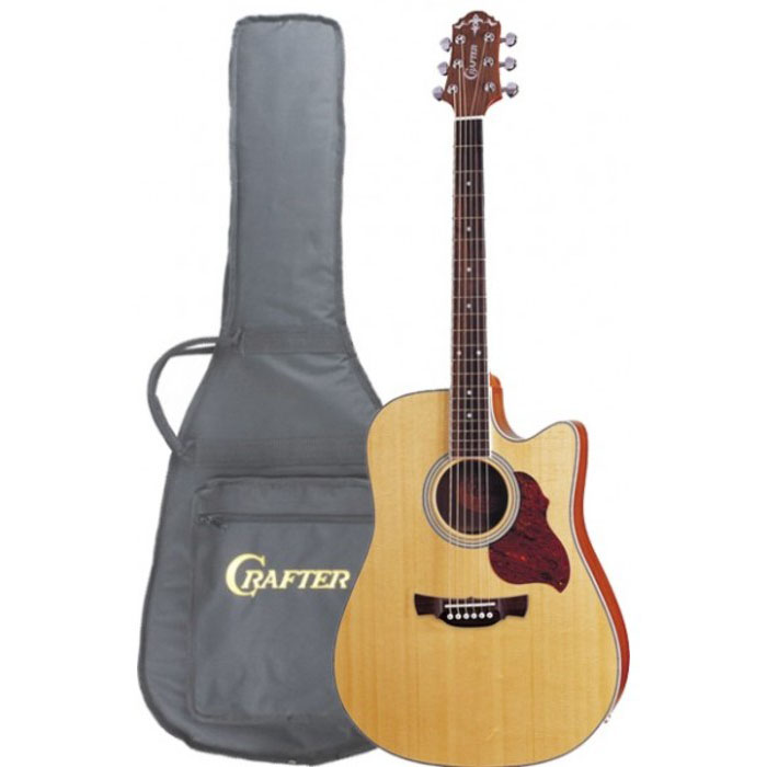 CRAFTER DTE-6/N + Чехол Гитары акустические