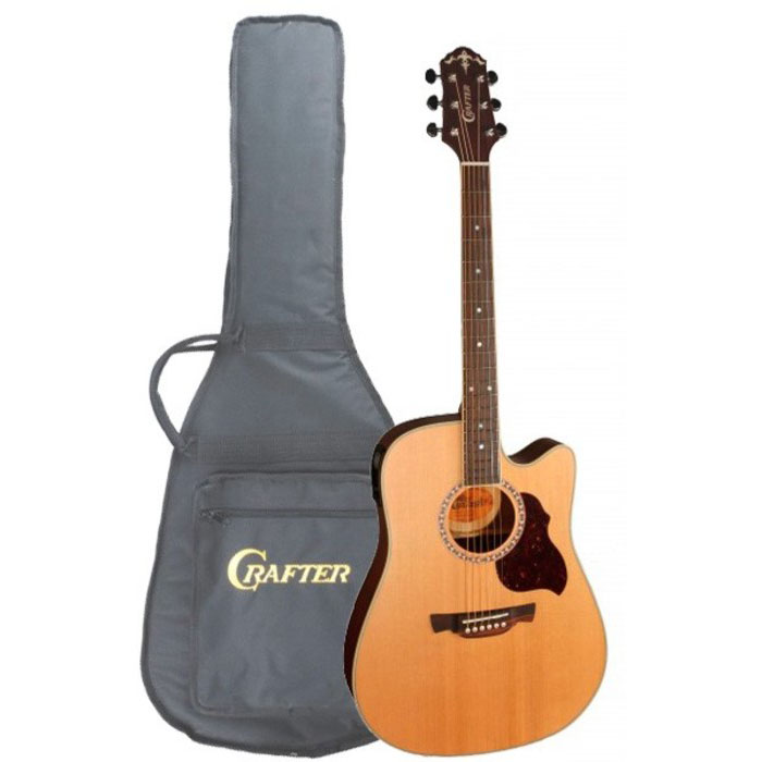 CRAFTER DTE-7/N + Чехол Гитары акустические