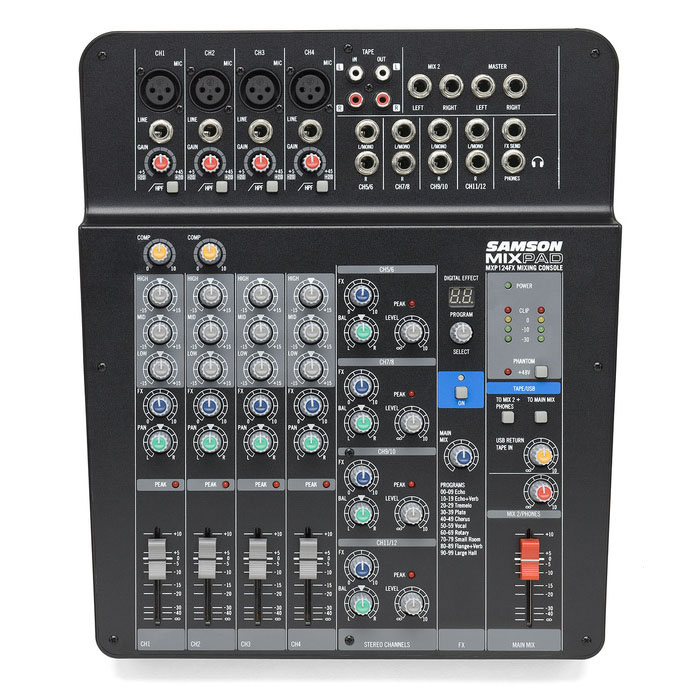 Samson MixPad MXP124FX Аналоговые микшеры