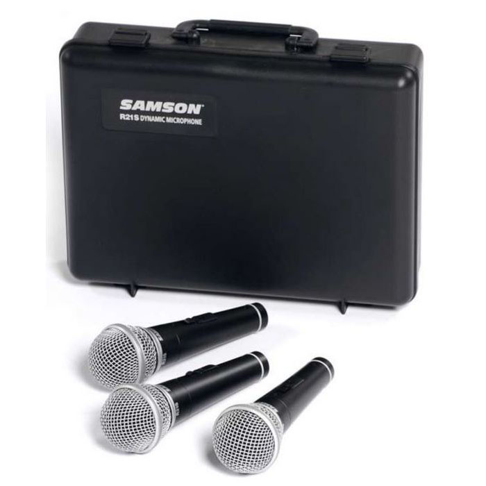Samson R21S 3-pack Динамические микрофоны
