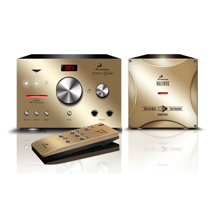 Antelope Audio ZODIAC Gold and Voltikus Antelope Audio ZODIAC Gold and Voltikus АЦП-ЦАП преобразователи