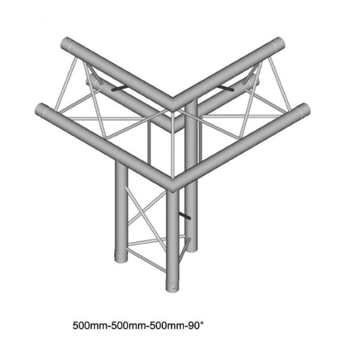 Dura Truss DT 23 C31-ULDR 3way corner 90 Фермы для света