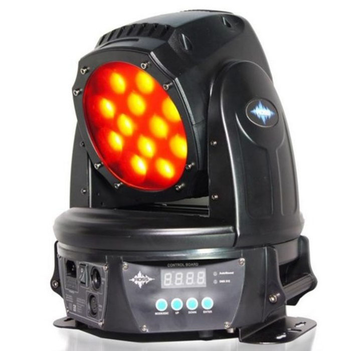 Ross Mobi Led Wash Zoom RGBW 12x12W Ross Mobi Led Wash Zoom RGBW 12x12W Вращающиеся головы