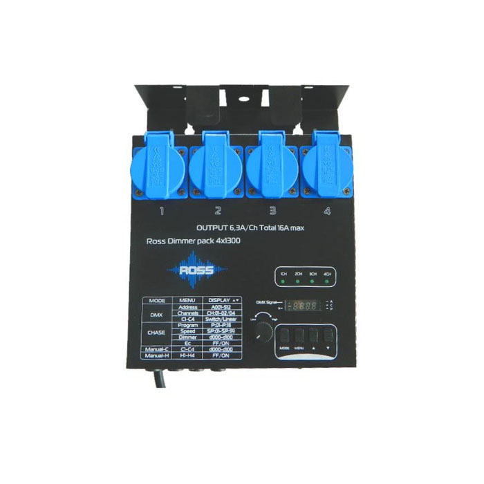 Ross Dimmer pack 4x1300 Системы управления светом