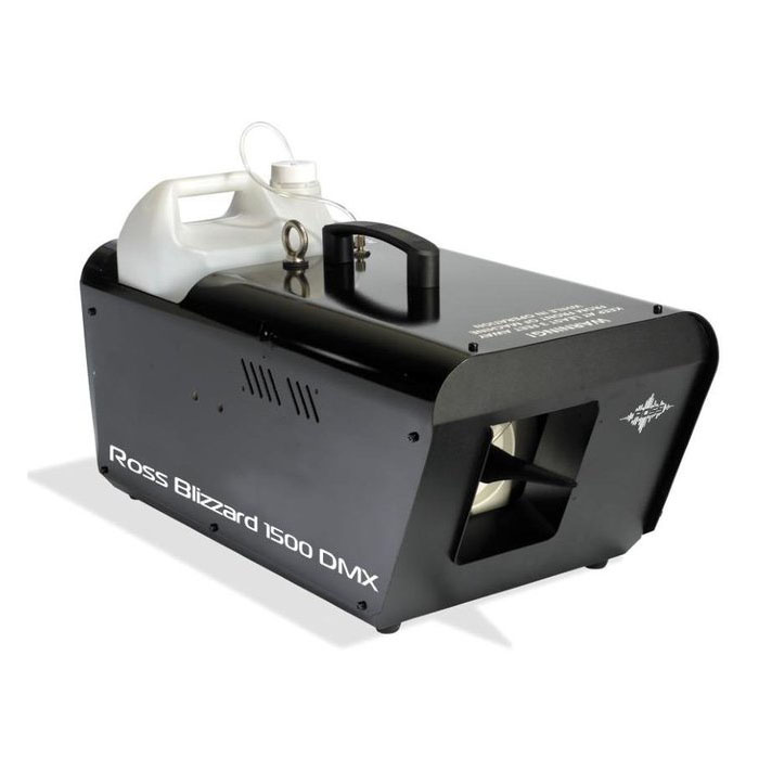 Ross Blizzard 1500 DMX Ross Blizzard 1500 DMX Дым, снег, туман, мыльные пузыри