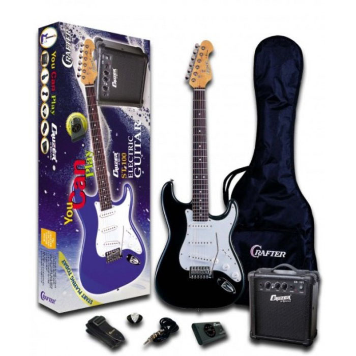 Cruzer ST-100LG PACK/BK Электрогитары