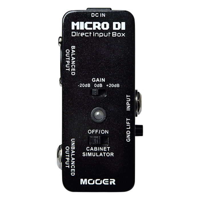 MOOER Micro DI Оборудование гитарное