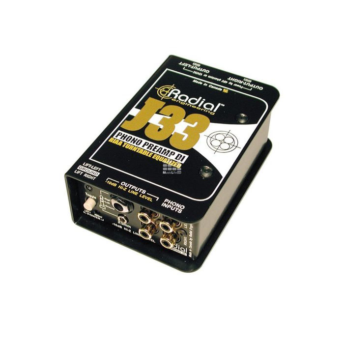 Radial J33 Radial J33 Стойки, коммутация АС