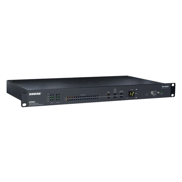 Shure DFR22 Стойки, коммутация АС