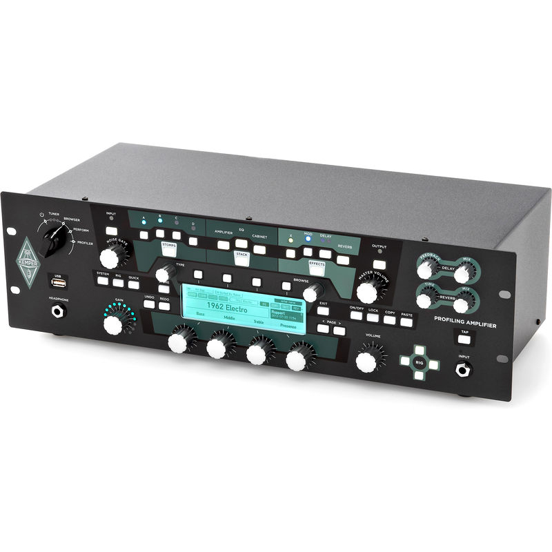 Kemper Profiling Amplifier Rack BK Kemper Profiling Amplifier Rack BK Оборудование гитарное
