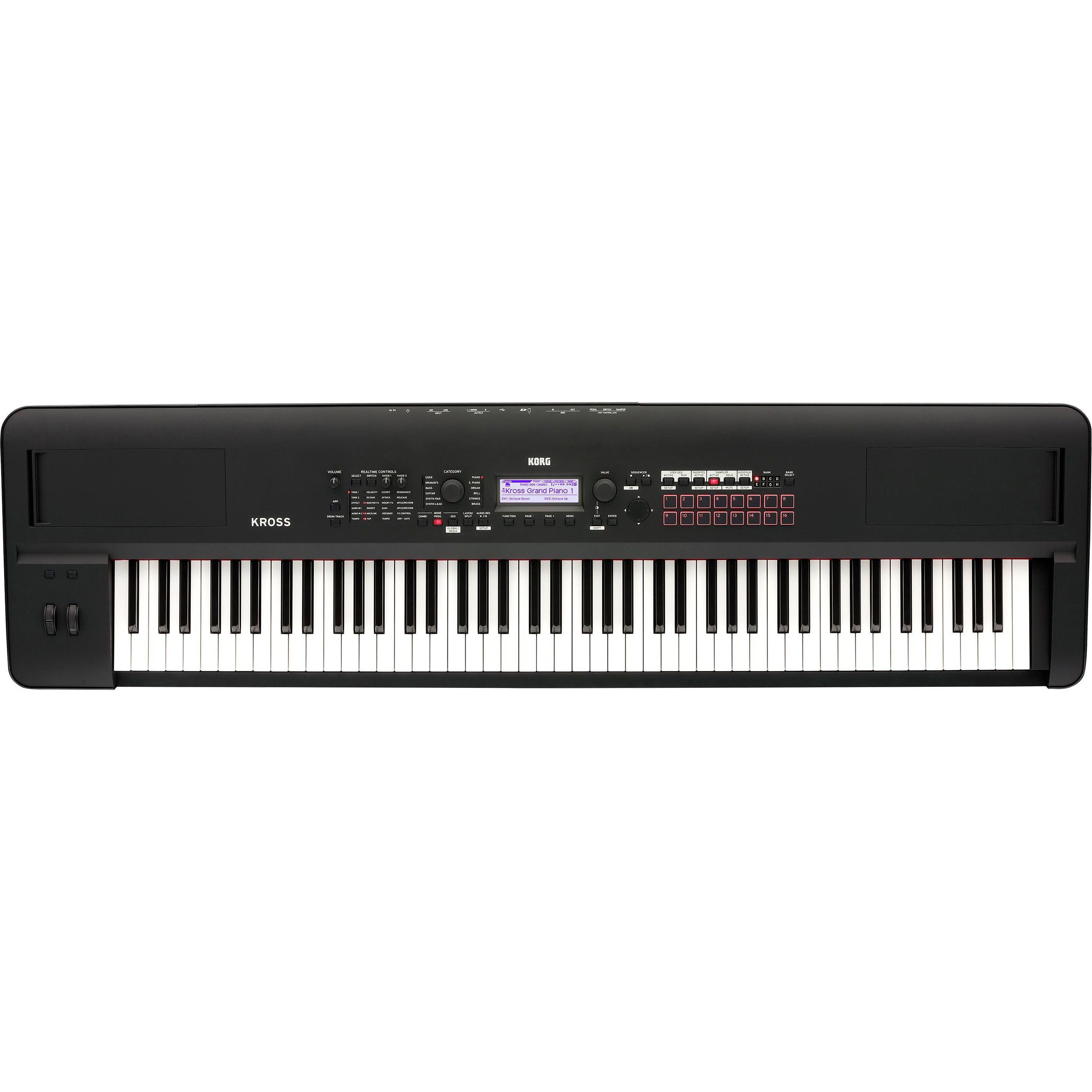 Korg KROSS2-88 MB Korg KROSS2-88 MB Цифровые рабочие аудио станции