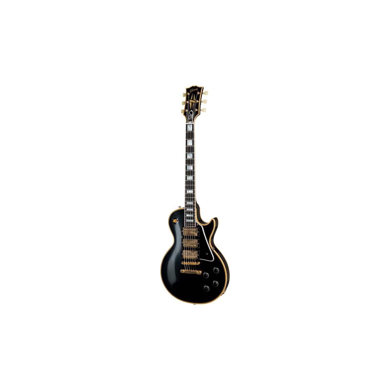 Gibson 1957 Les Paul Custom Reissue 3-Pickup VOS Ebony Электрогитары