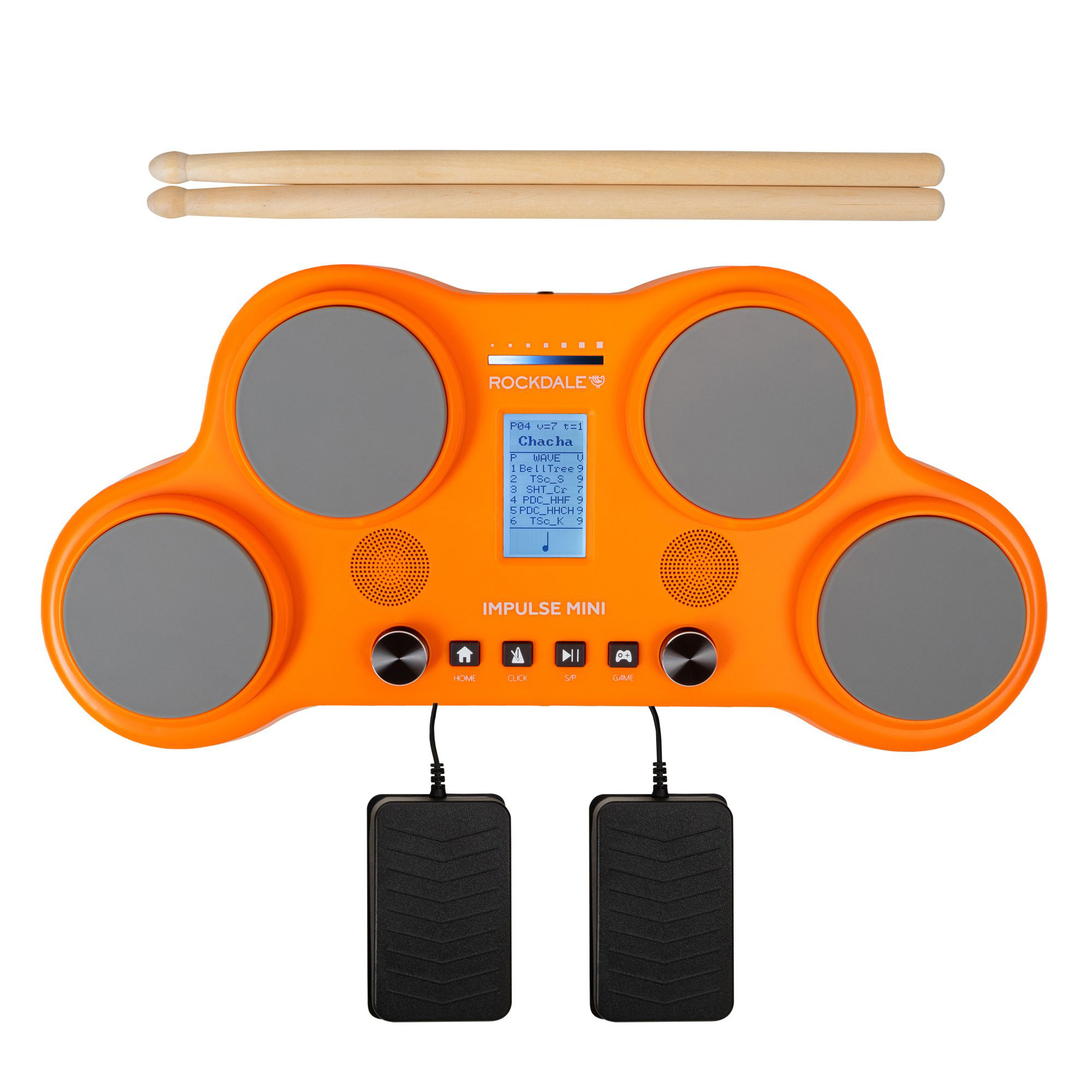 Rockdale Impulse Mini Orange Электронные ударные установки, комплекты