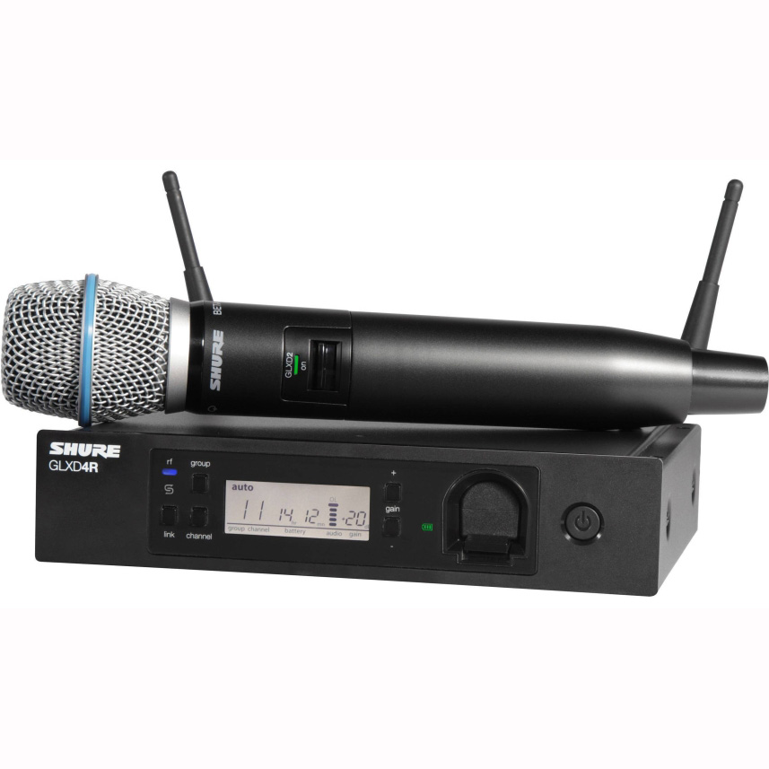 Shure Glxd24re/b87a Z2 2.4 Ghz Shure Glxd24re/b87a Z2 2.4 Ghz Вокальные радиосистемы