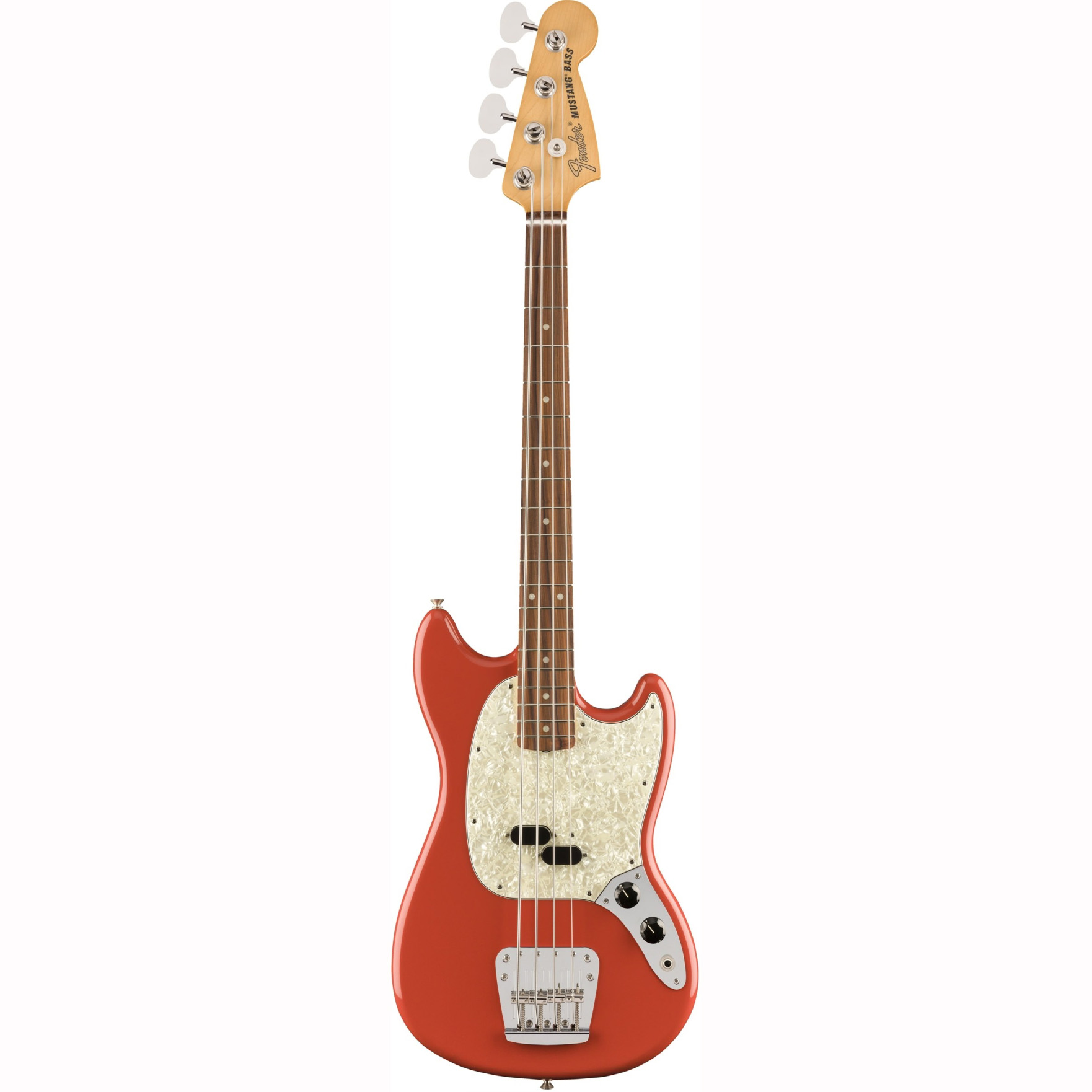 Fender Vintera 60s Mustang Bass®, Pau Ferro Fingerboard, Fiesta Red Fender Vintera 60s Mustang Bass®, Pau Ferro Fingerboard, Fiesta Red Бас-гитары