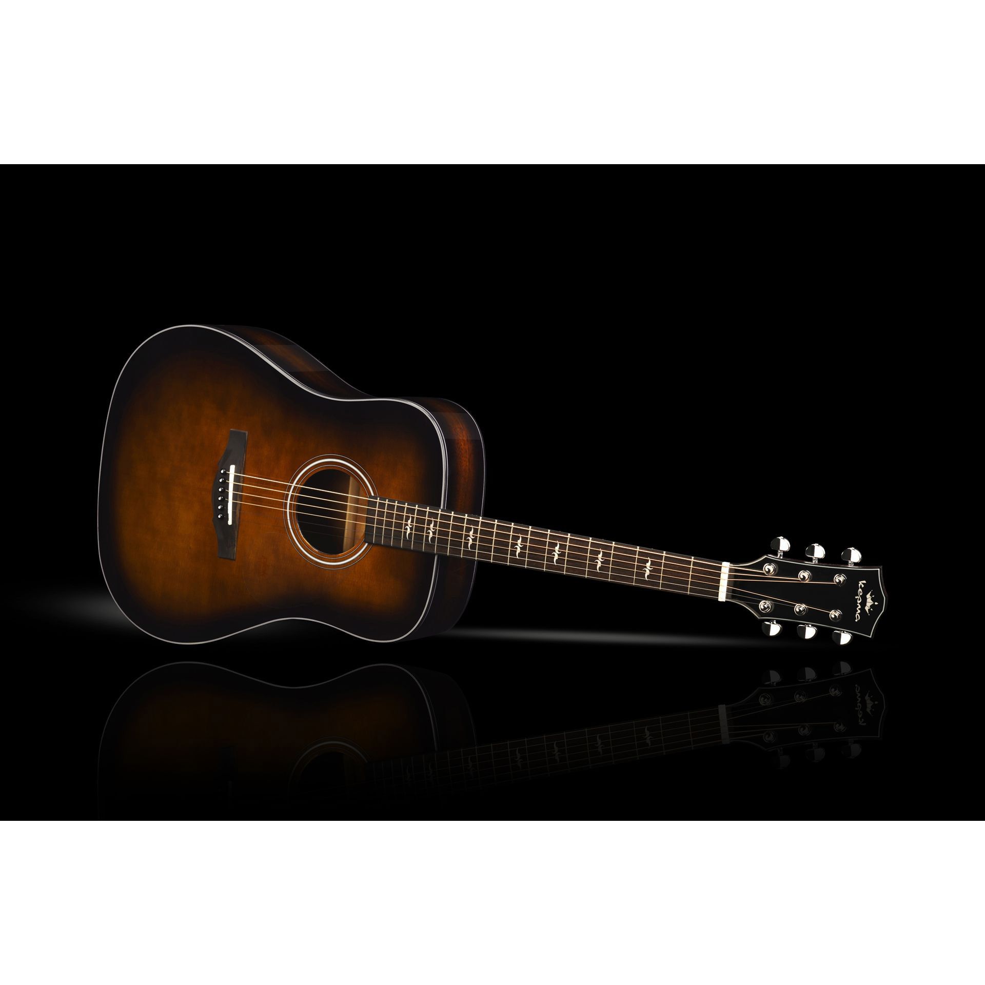 Kepma F1-D Cherry Sunburst Гитары акустические