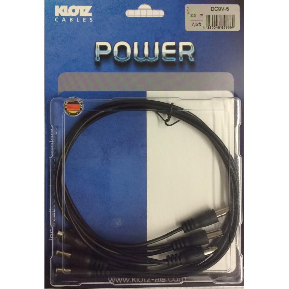Klotz DC9V-5 Педали эффектов для гитар