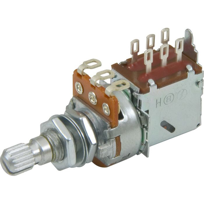 Dimarzio PUSH/PULL POTENTIOMETER 250K EP1200PP Комплектующие для гитар