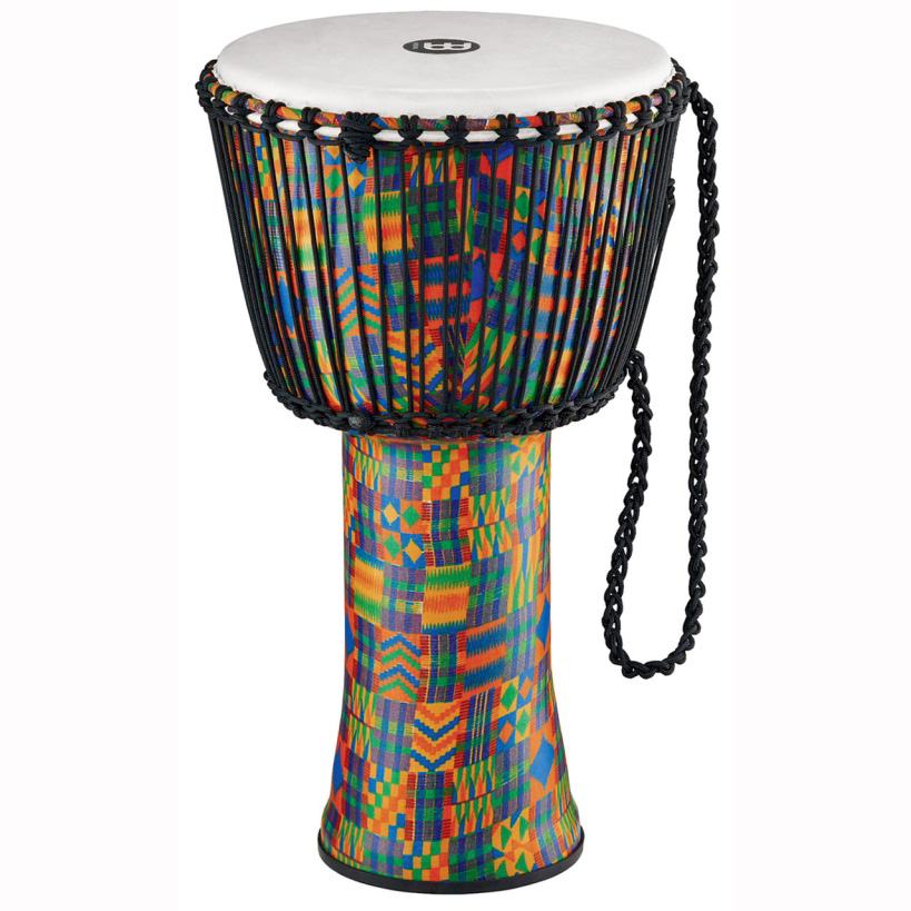 Meinl Padj2-xl-f Rope Tuned Travel Series Djembe, Synthetic Head Джембе