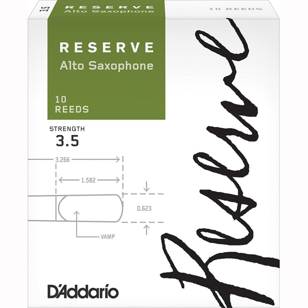 Daddario Woodwinds Djr1035 Reserve Asx- 10 Pack - 3.5 Аксессуары для саксофонов