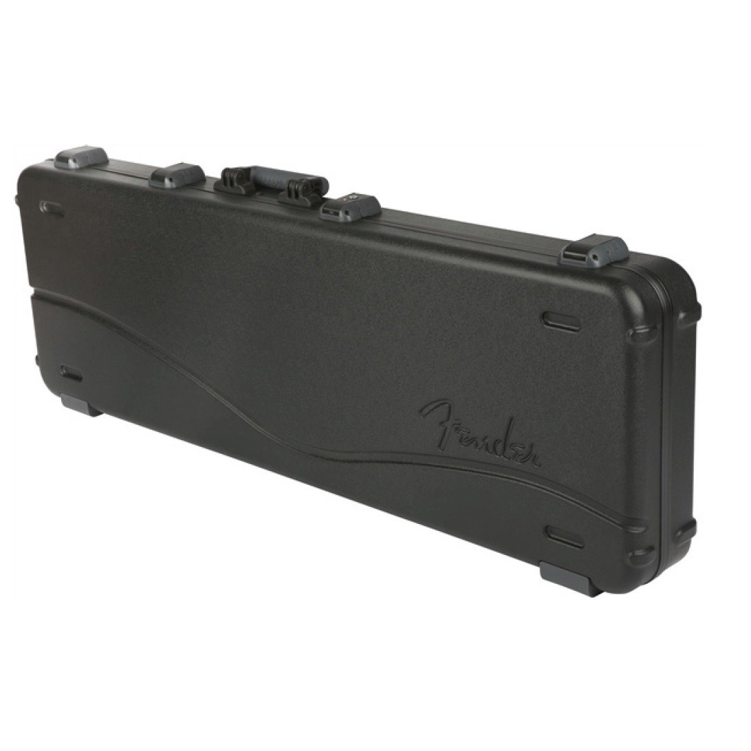 Fender Deluxe Molded Bass Case Left-Hand, Black Чехлы и кейсы для бас-гитар