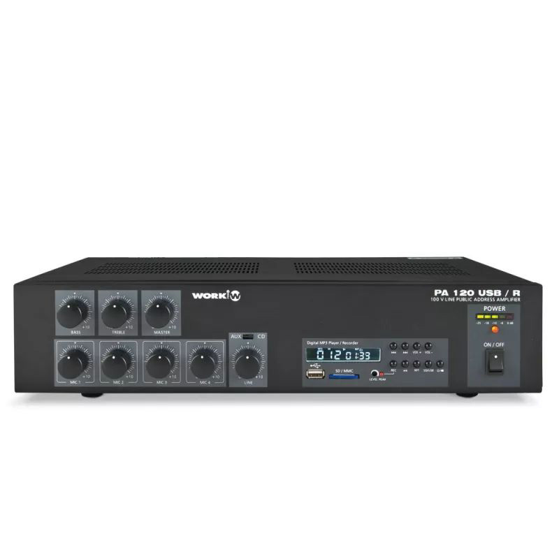 Work PA-120 USB/R Work PA-120 USB/R Усилители мощности